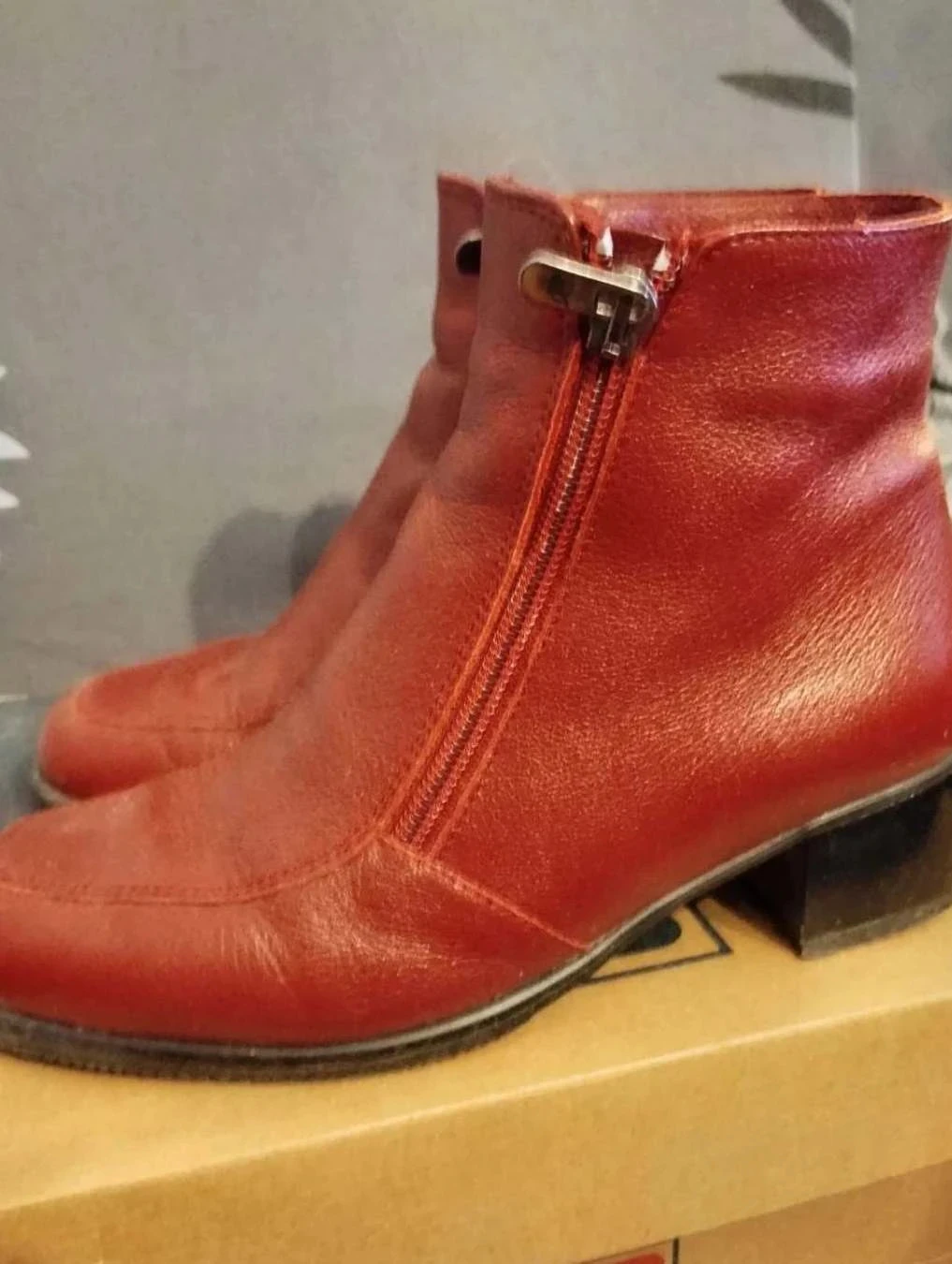 Botins vermelhos, Damart P35/36 – photo 3
